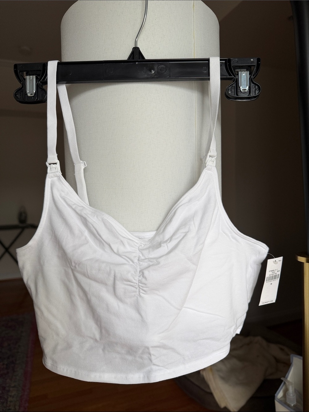 Nursing Cropped Tank Top